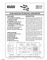 DataSheet ADS1210 pdf